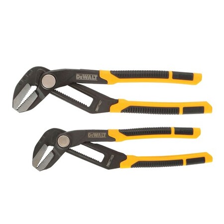 Dewalt 8" & 10" Pushlock Pliers, 2PK DWHT74428